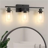 Blk Asnxcju 3-Light Vanity Light Fixture A2