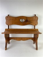 Childs Wooden Bench