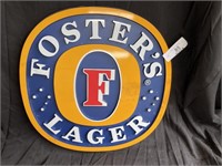 Foster's Lager beer sign