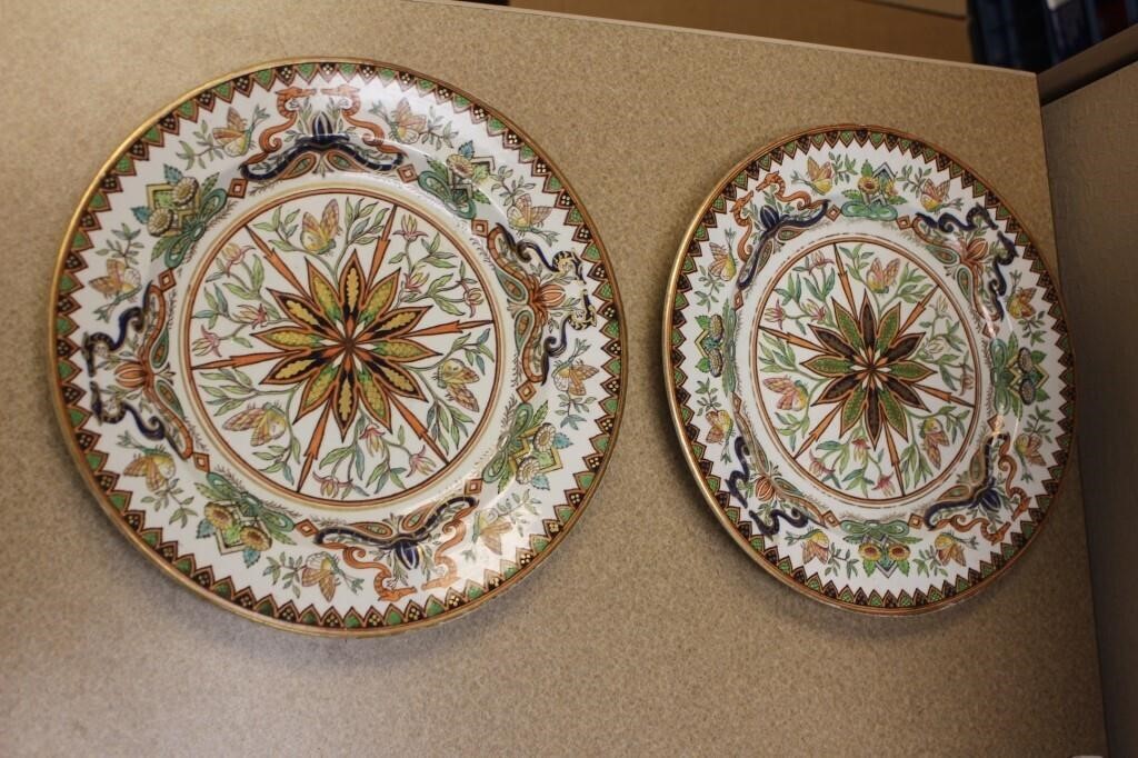 Pair of Real Ironstone Ceramic Plates