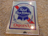 Small Pabst bar mirror