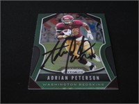 Adrian Peterson Signed Trading Card RCA COA