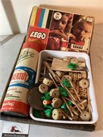 Tinker toys and Legos