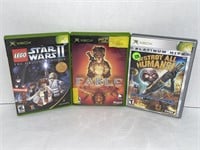 XBOX GAME LOT - DESTROY ALL HUMANS, FABLE & STAR