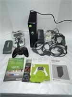 XBOX 360 GAMING SYSTEM WITH MANY ACCESSORRIES