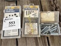 Roll Ping/ Screw Set  Assortments RWB