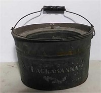 Early oval minnow Lackawanna bucket