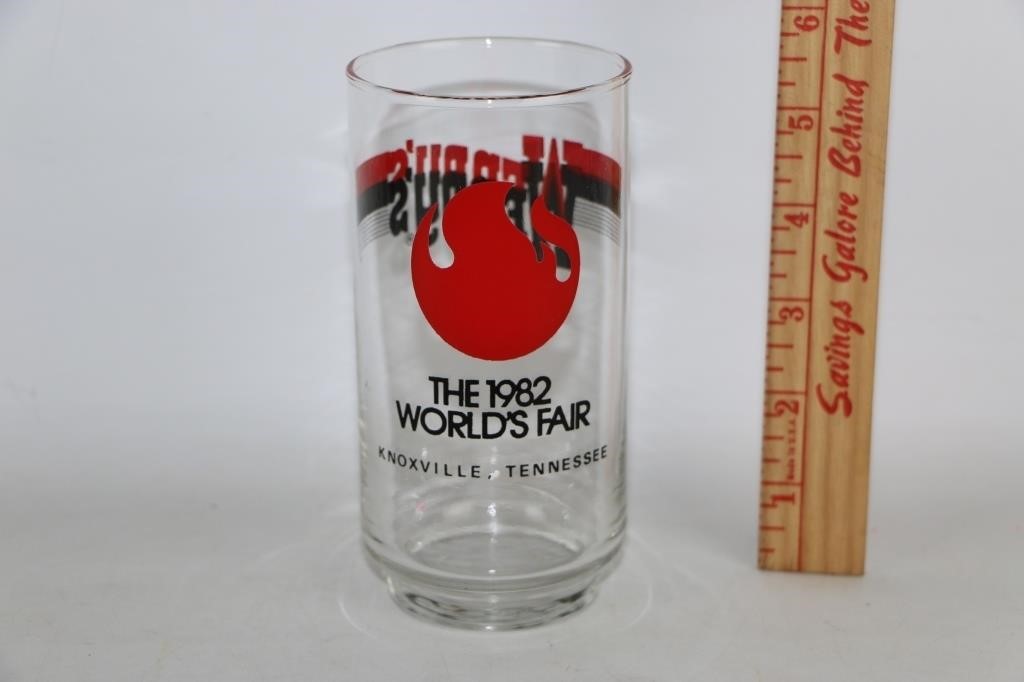 1982 World's Fair Knoxville, TN Glass