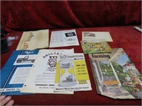 Assorted farming related brochures.