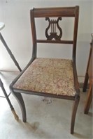 Antique Harpback Chair