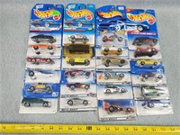 24 Hotwheels Vehicles