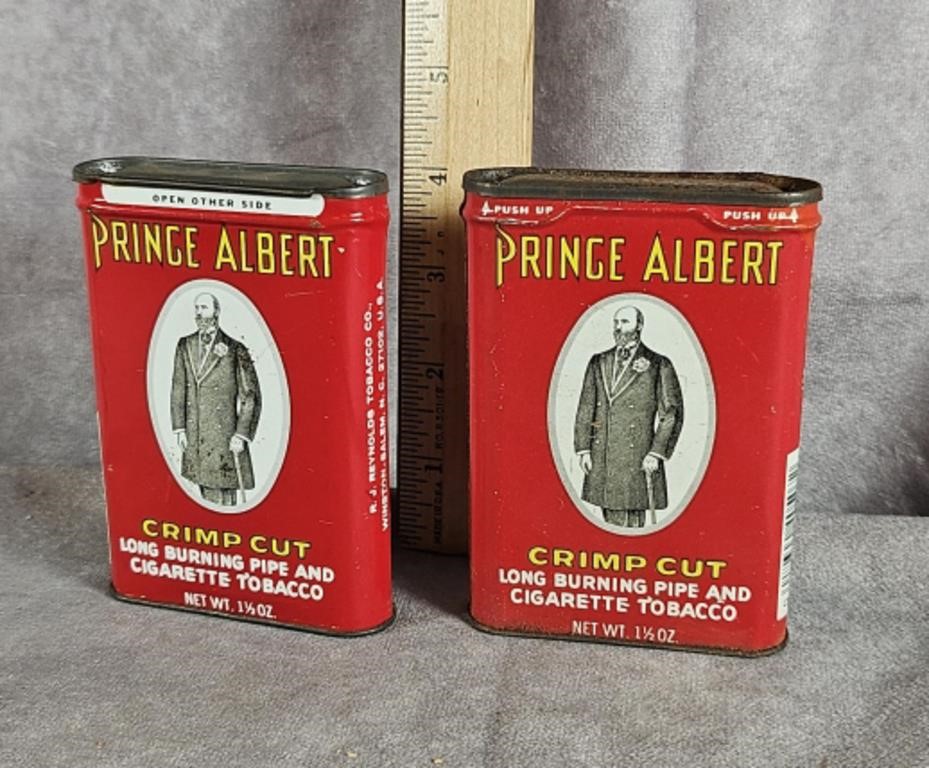 PRINCE ALBERT TOBACCO TINS