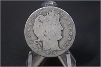 1915-S Barber Silver Half Dollar Better Date