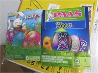 Box of Assorted Easter Egg Decorating Kits