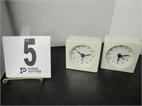 (2) Ikea Battery Powered Clocks (New) (R1)