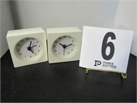 (2) Ikea Battery Powered Clocks (New) (R1)