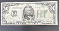 1934 $50 FEDERAL RESERVE NOTE