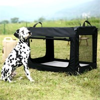 pettycare 40 inch 3-Door Collapsible Dog