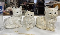 Three Cat Decor Items