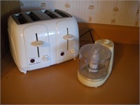 Proctor Silex Toaster & Mini Chopper