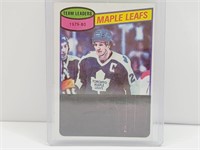 1979-80 Topps #193 UNSCRATCHED Toronto Maple Leaft