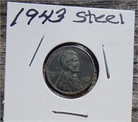 1943 US Steel Cent Penny
