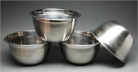 NEW Metro Stainless Steel 8 Qt Mixing Bowls (4)