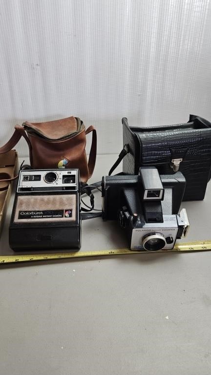 Kodak  and Polaroid cameras