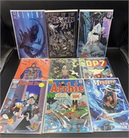 Misc Comic Book Lot - Aliens, Spawn, Archie, Sex