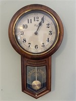 Welby Regulator wall clock with pendulum 24