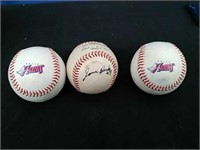 2 Boise Hawks Baseballs, 1 Wilson Baseball,