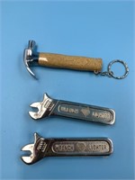 Hammer and crescent wrench lighter