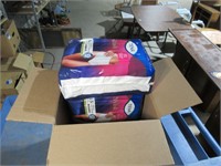 case of Tena size L adult diapers