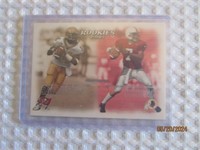 NFL Rookie Card Pairs Fleer 2000 Hamilton / Husak