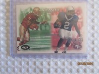 NFL Rookie Card Pairs Fleer 2000 Coles / Fields