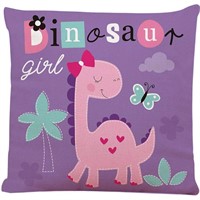 Dinosaur Throw Pillow Cover