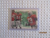 NFL Rookie Card Pairs Fleer 2000 Abraham / Ellis