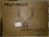 Full motion desk mount