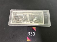 Collectable 2 Dollar Bill From Yellowstone ...