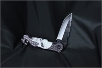 Skull Pocket Knife