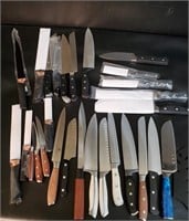 Awesome Estate Kitchen Knives Collection