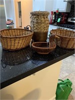 Wicker & Ratan/Wood Baskets