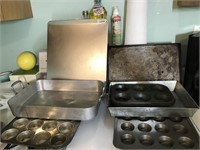 Lot of Baking Pans