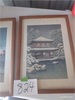 Vintage Japanese Framed Prints