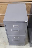 2 Drawer Filling Cabinet. 15in x 25in x 29 in