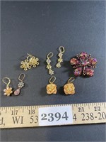 Joan Rivers Jewelry - one earring is missing