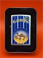 1999 Camel ‘Stripes’ Zippo Sealed With Case NOS