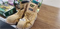 CAT STEEL TOES BOOTS GENTLY USED SIZE 10 1/2