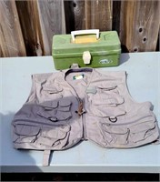 Fishing Vest+ Tackle Box