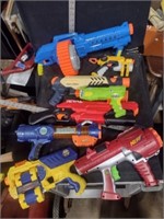 Box Lot of NERF Guns